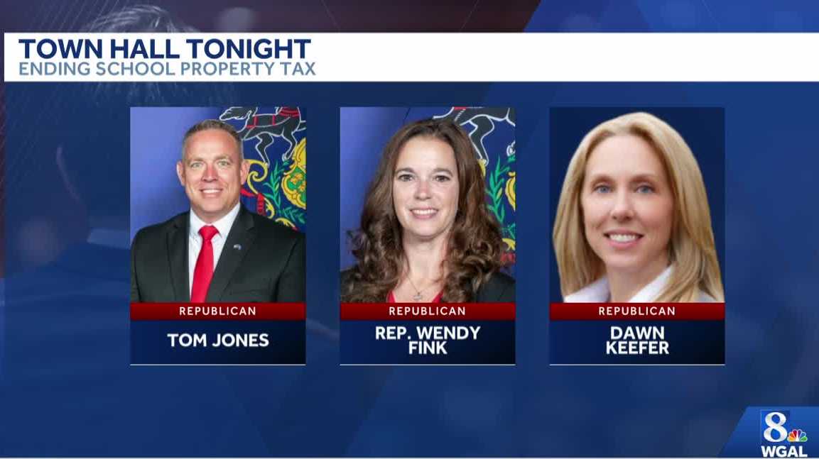 Pa. lawmakers host town hall to address school property tax elimination