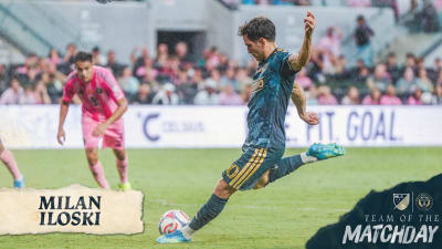 Milan Iloski named to MLS Team of the Matchday