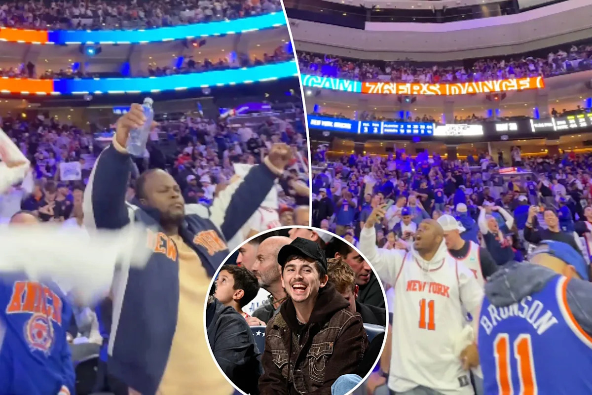 Knicks fans take over Philadelphia during statement Game 3 victory