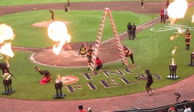 First night of Banana Ball in northeastern Pennsylvania