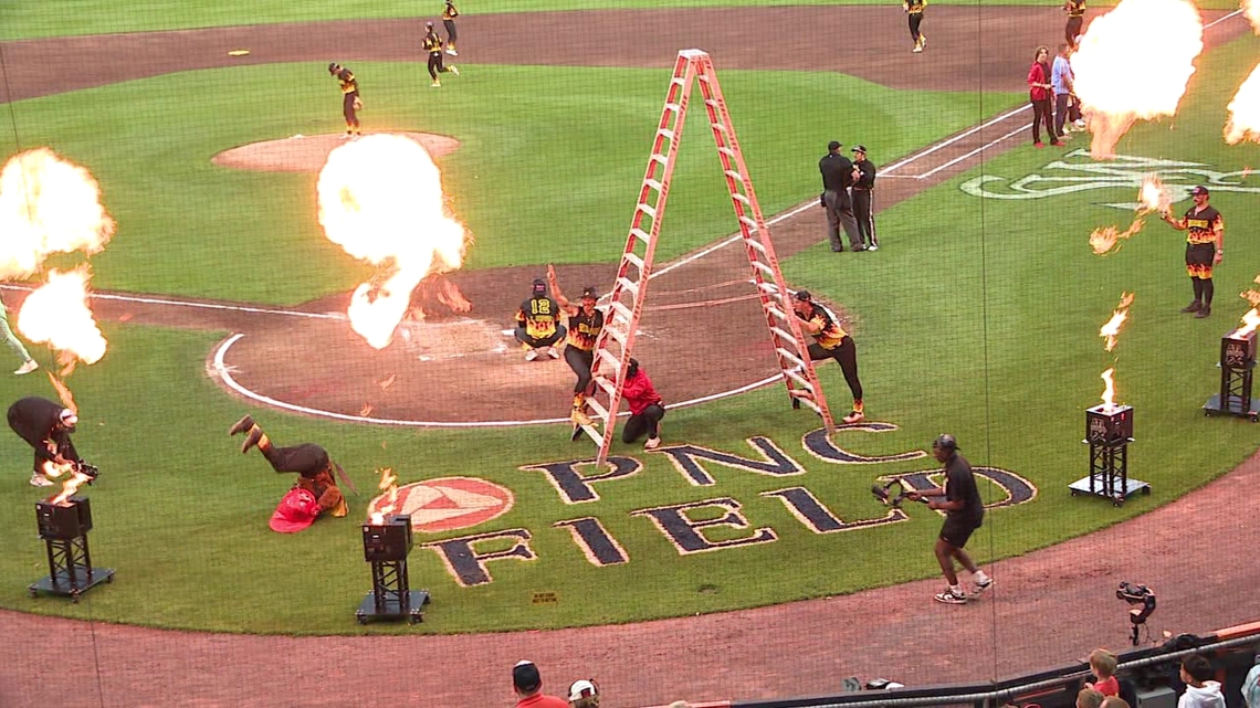 First night of Banana Ball in northeastern Pennsylvania