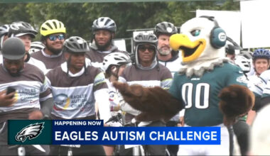 The Eagles Autism Challenge kicks off in South Philadelphia