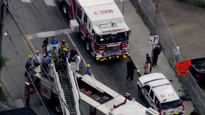 Rescue underway in Pittsburgh's Greenfield Rescue underway in Pittsburgh's Greenfield