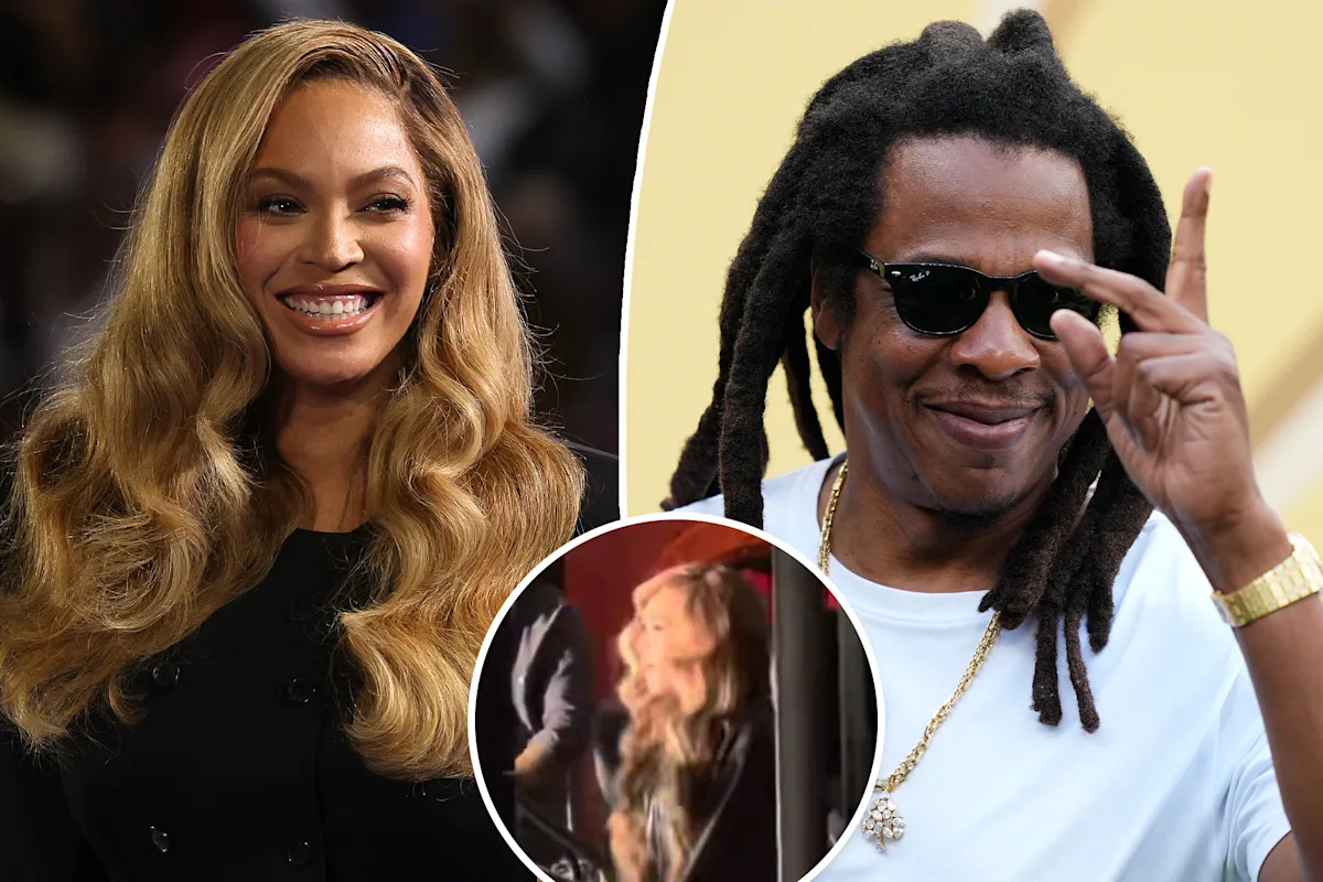 Beyoncé spotted jamming out, supporting Jay-Z at Philadelphia preview event