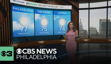 Sunny and 70s around the Philadelphia region, pattern to continue into the weekend | NEXT Weather