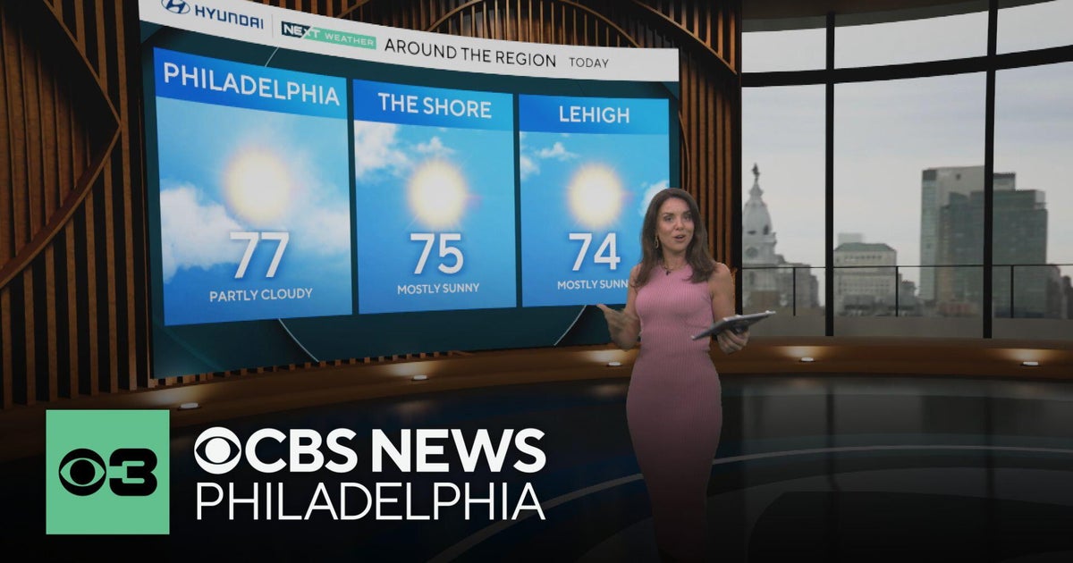 Sunny and 70s around the Philadelphia region, pattern to continue into the weekend | NEXT Weather