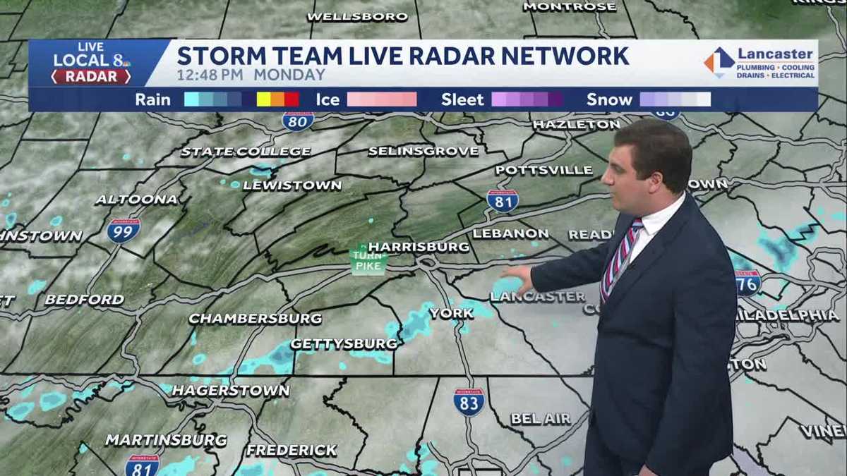 Showers Tapering, Milder Memorial Day Afternoon