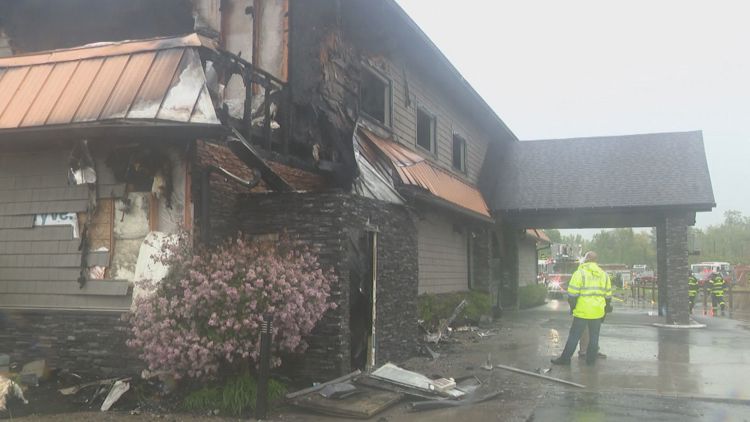 'Improper' cigarette disposal sparks $2M fire at Erie County golf club