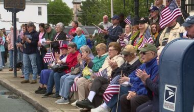 Veterans and community members in Olyphant remember those who made the ultimate sacrifice