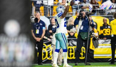Steelers RB Rico Dowdle reunites with Mike McCarthy in Pittsburgh after his mom's spot-on prediction