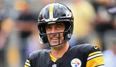 Aaron Rodgers expected to visit Steelers, re-sign for 2026