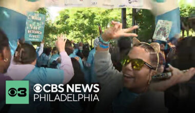 12th annual Lung Force Walk takes over Philadelphia Zoo