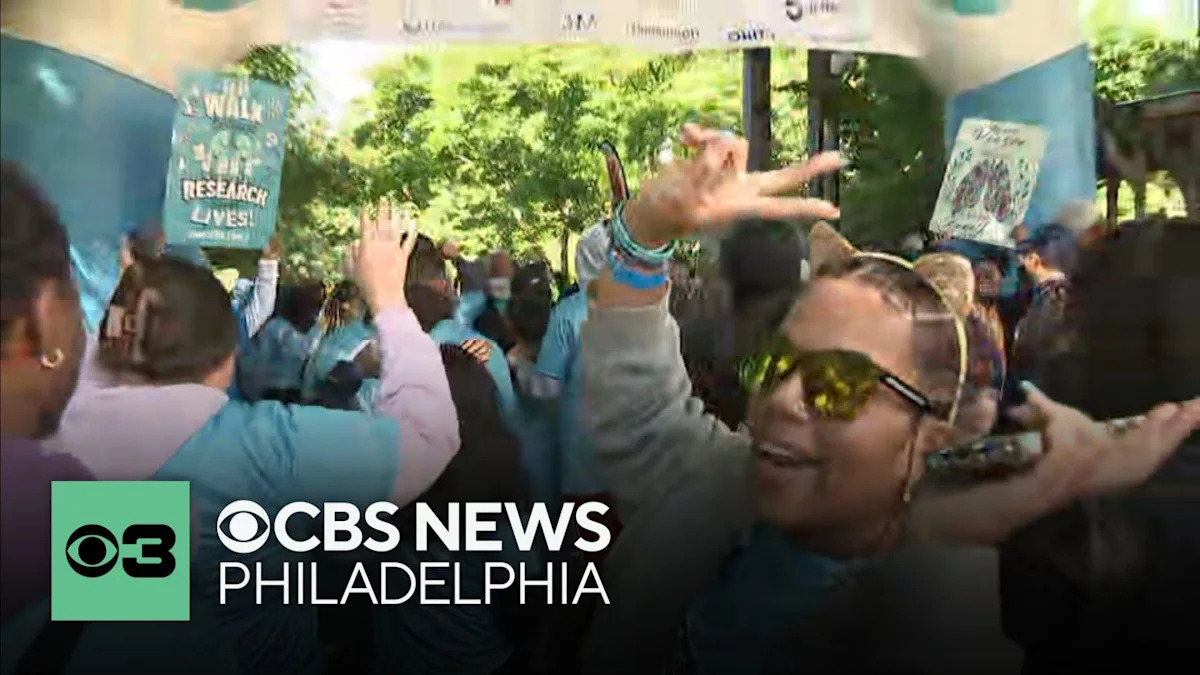 12th annual Lung Force Walk takes over Philadelphia Zoo