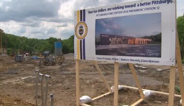 Officials break ground on new fire, medic station in Pittsburgh’s Lincoln Place neighborhood