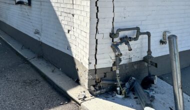 Saw Mill Run BP damaged in overnight crash