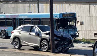 7 taken to hospital after multi-vehicle crash involving PRT bus in Harmar Township – WPXI