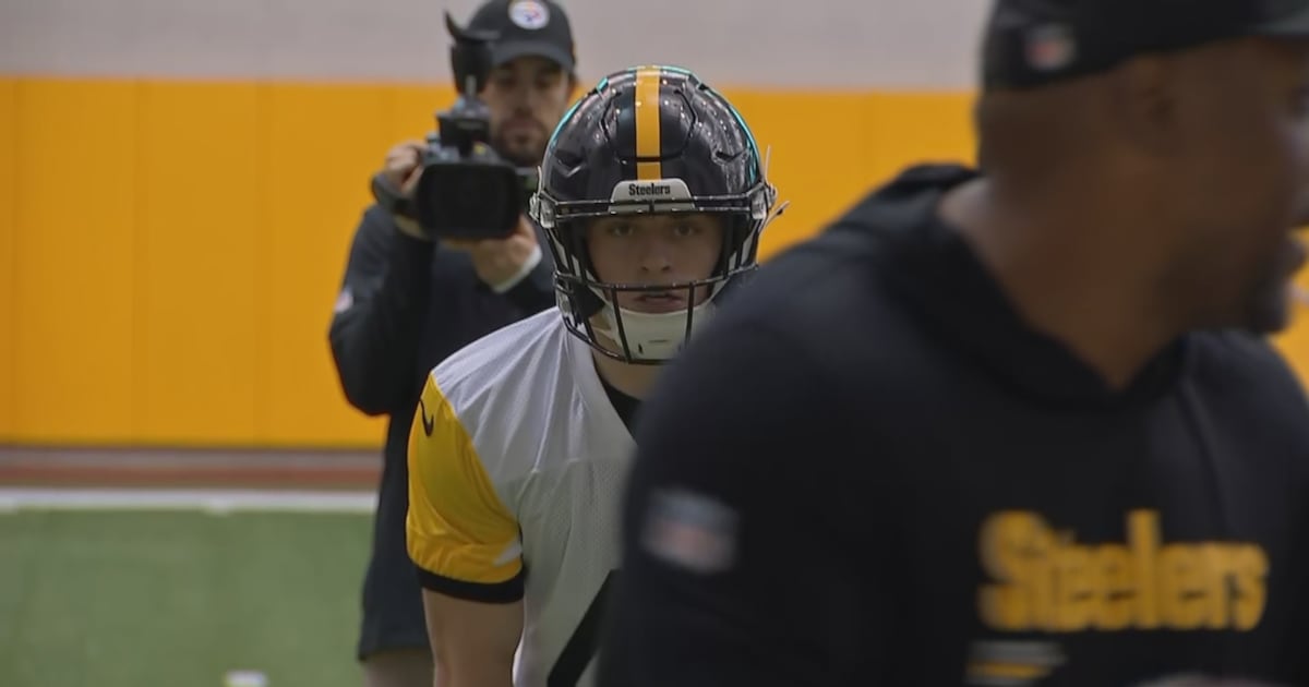 Pittsburgh Steelers newcomers get first taste of life in black & gold during rookie minicamp