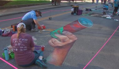 RiverLife Chalk Fest has colorful kick-off in Pittsburgh’s North Shore