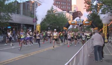 The biggest ever Pittsburgh Marathon kicks off in near record cold – WPXI