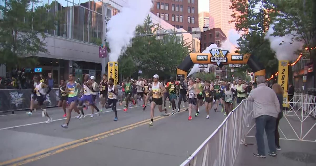The biggest ever Pittsburgh Marathon kicks off in near record cold – WPXI