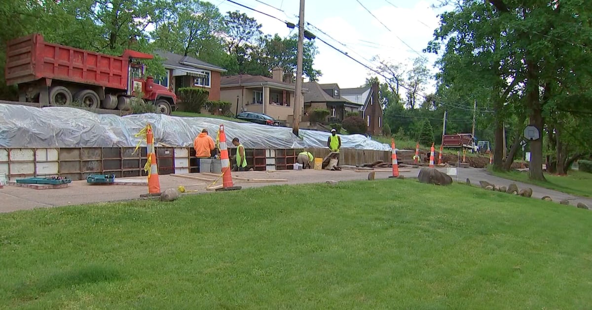 New retaining wall being built in Larimer after 11 Investigates stepped in