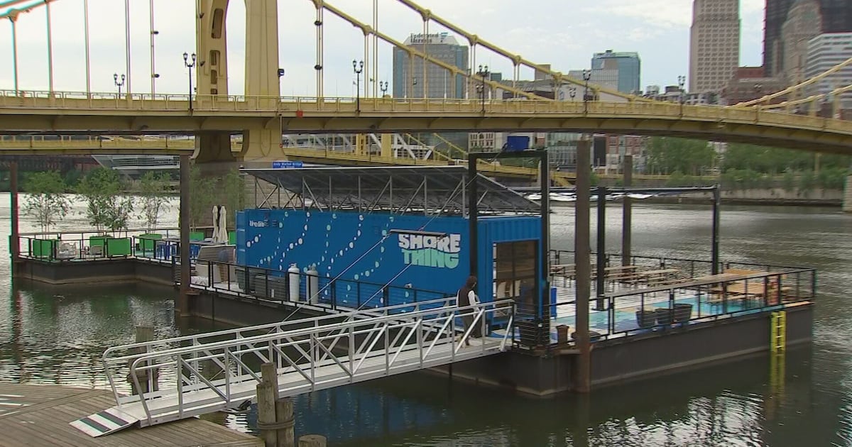 Pittsburgh’s floating barge ‘Shore Thing’ returning with expanded programming, new food offerings – WPXI