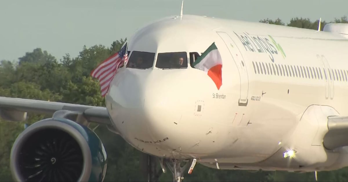 Pittsburgh International Airport celebrates new direct flight to Dublin