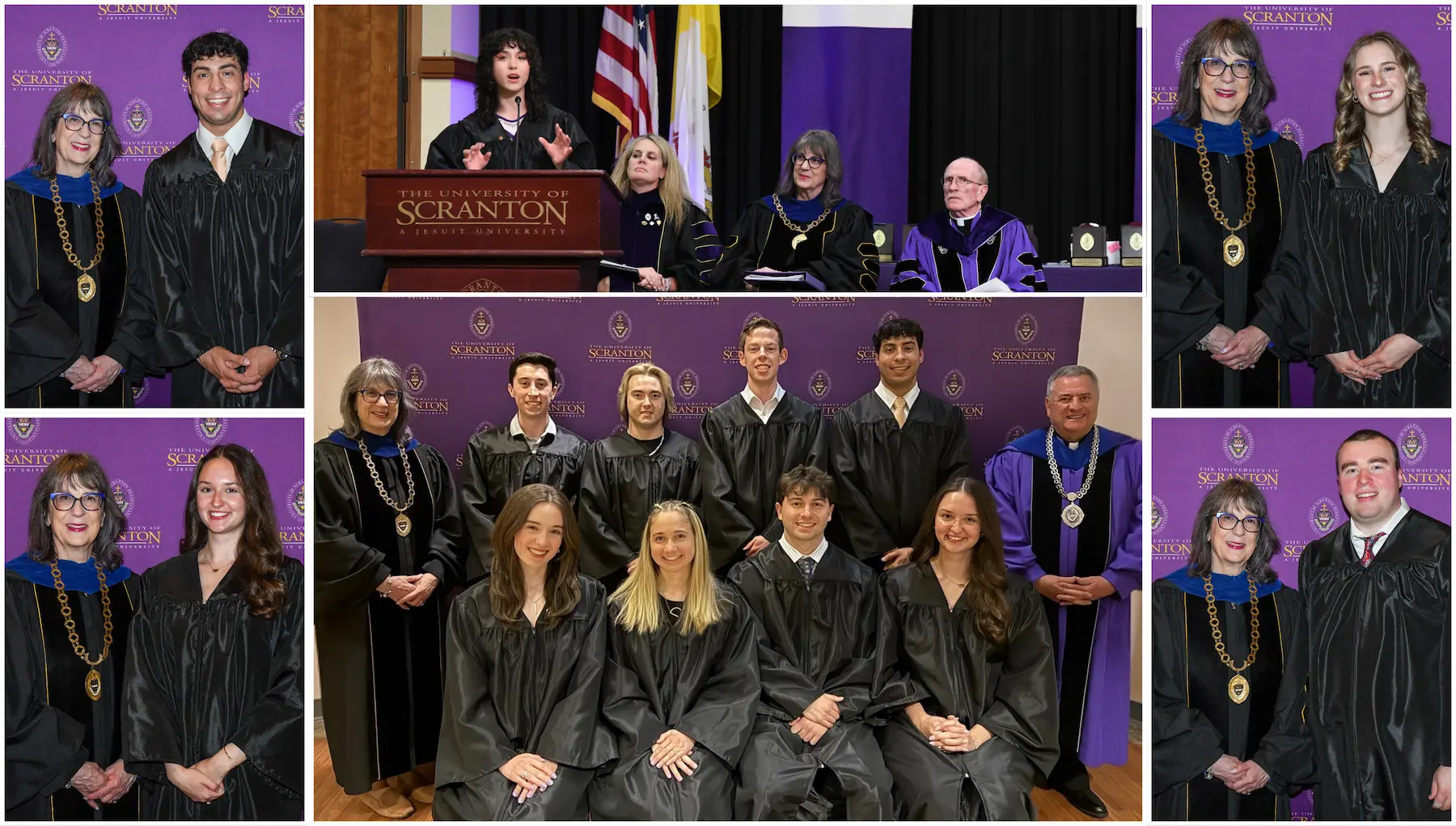 Outstanding Graduates Recognized at Class Night