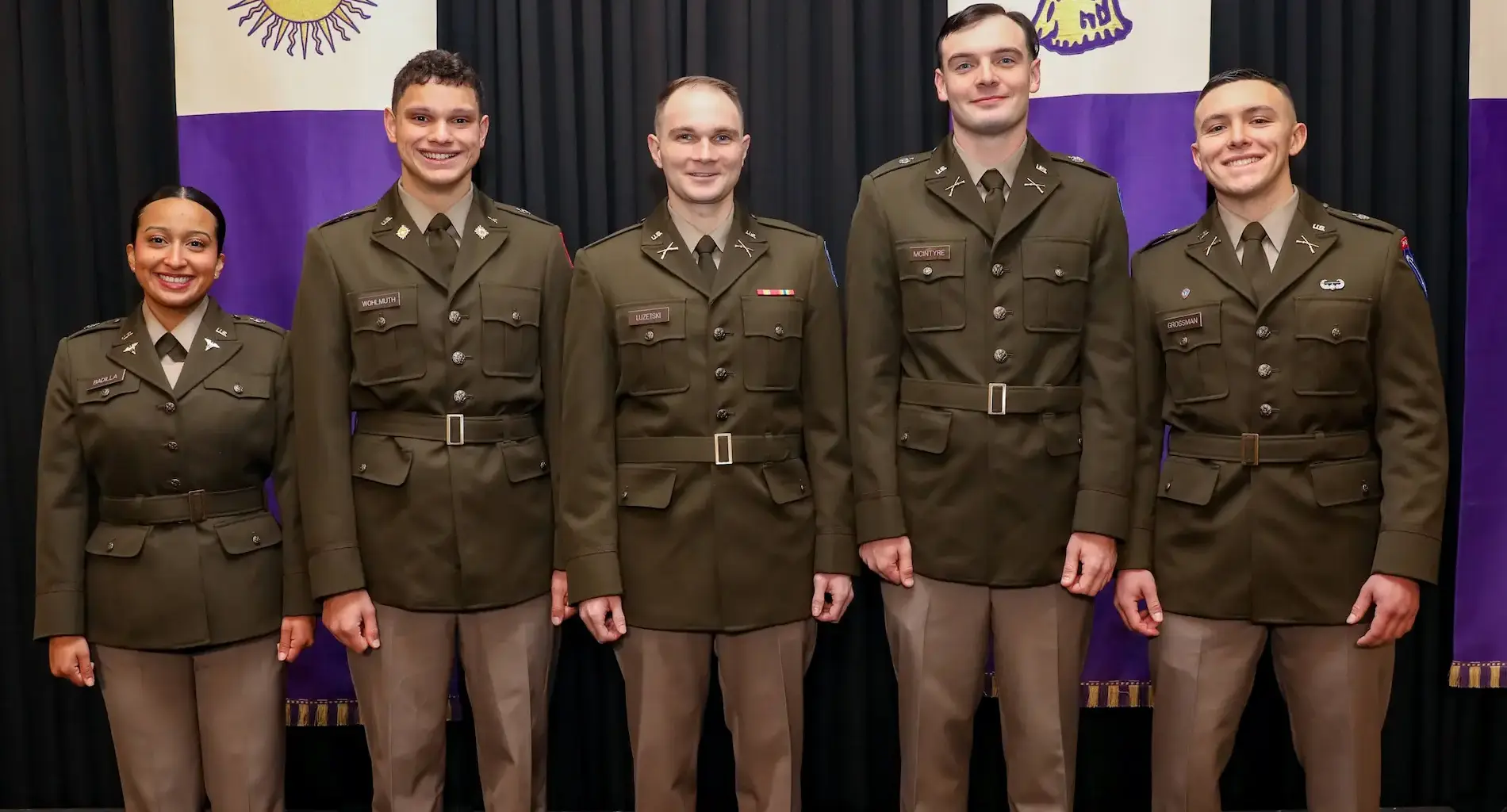 Scranton Graduates Commissioned as Second Lieutenants