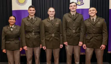 Scranton Graduates Commissioned as Second Lieutenants