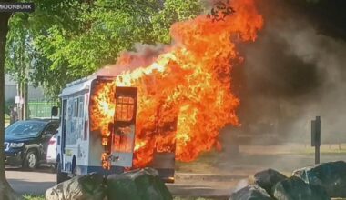 Ice cream truck fire at Delaware River park in Philadelphia leaves driver with minor burns
