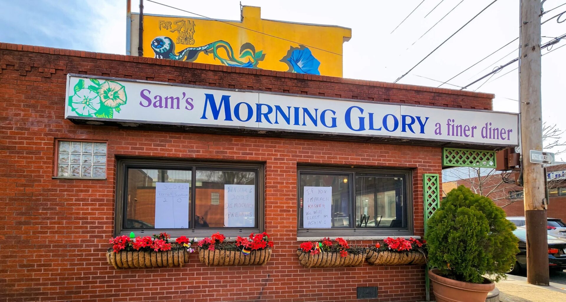 South Philly’s Morning Glory Diner: Homemade breakfasts with a spicy political topping