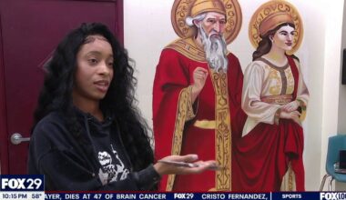 Artist transforms Philadelphia Catholic schools with murals and peace rooms