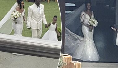 Eagles star AJ Brown marries Kelsey Riley in lavish Laguna Beach wedding