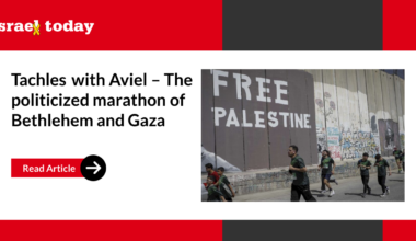 Tachles with Aviel – The politicized marathon of Bethlehem and Gaza