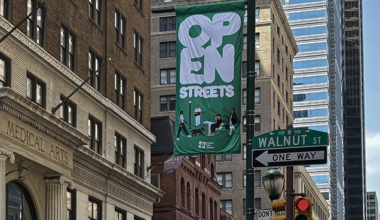 The final car-free Sunday of the spring will turn part of Center City into a pedestrian-only corridor