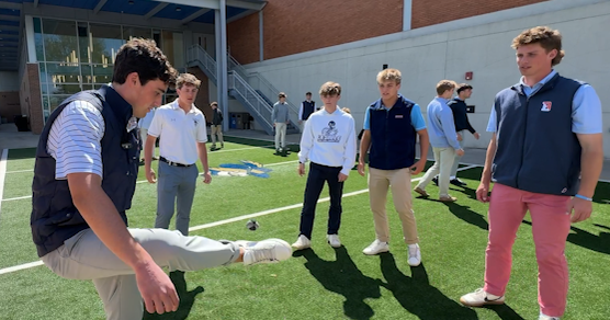 Hacky sack is back and it's taking over this Montgomery County, Pennsylvania, school