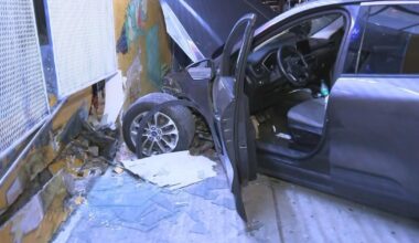 2 people injured after SUV crashes into Southwest Philadelphia corner store