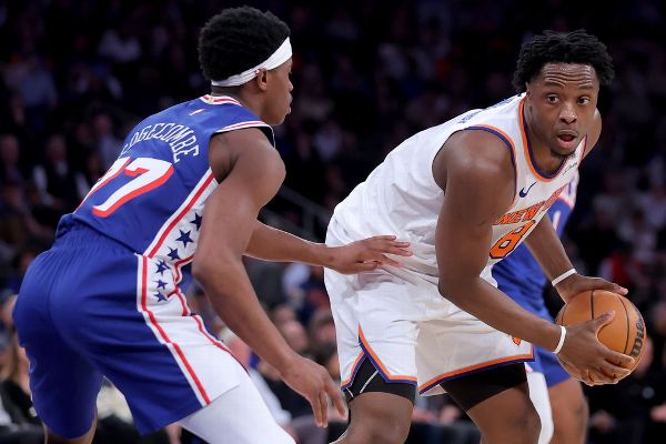 Joel Embiid back for Sixers; OG Anunoby out for Knicks