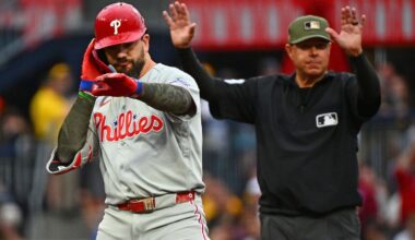 Kyle Schwarber back in Phillies' lineup after 3-game absence