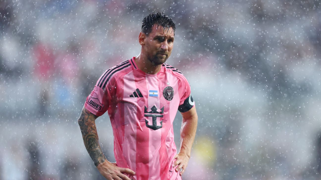 Lionel Messi subbed off early in Miami win over Philadelphia