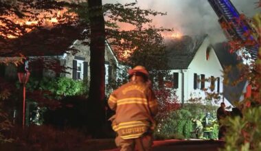 No injuries reported after fire guts Villanova, Pennsylvania home, fire chief says