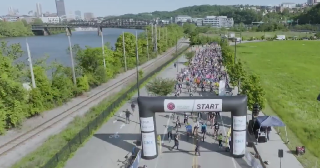 Cyclists will pedal for a good cause in Pittsburgh during Rush to Crush Cancer weekend