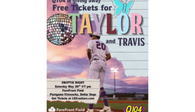 You Could Win Tickets to Swiftie Night with the Lake Erie Crushers!