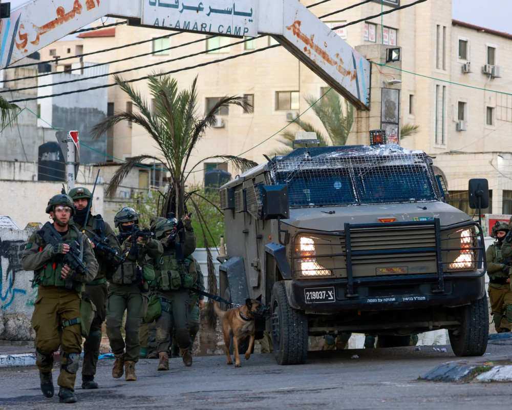 Israeli enemy forces raid Ya'bad, south of Jenin, Za'tara, east of Bethlehem