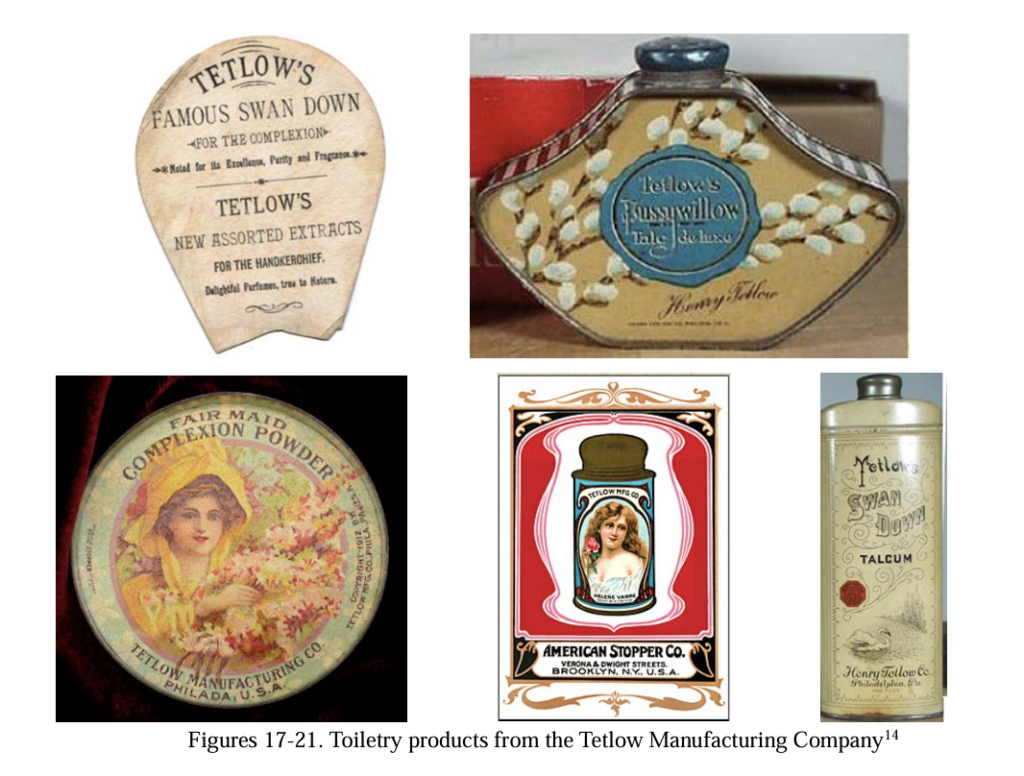 Various cosmetics products