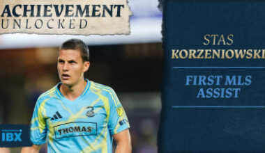 Achievement Unlocked | Stas Korzeniowski gets his first MLS Assist