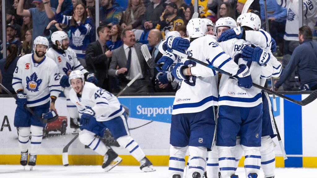 OT bounce goes Marlies’ way for 2-0 series lead | TheAHL.com