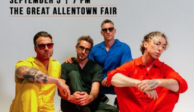 Platinum-selling pop-punk band to headline Allentown Fair grandstand
