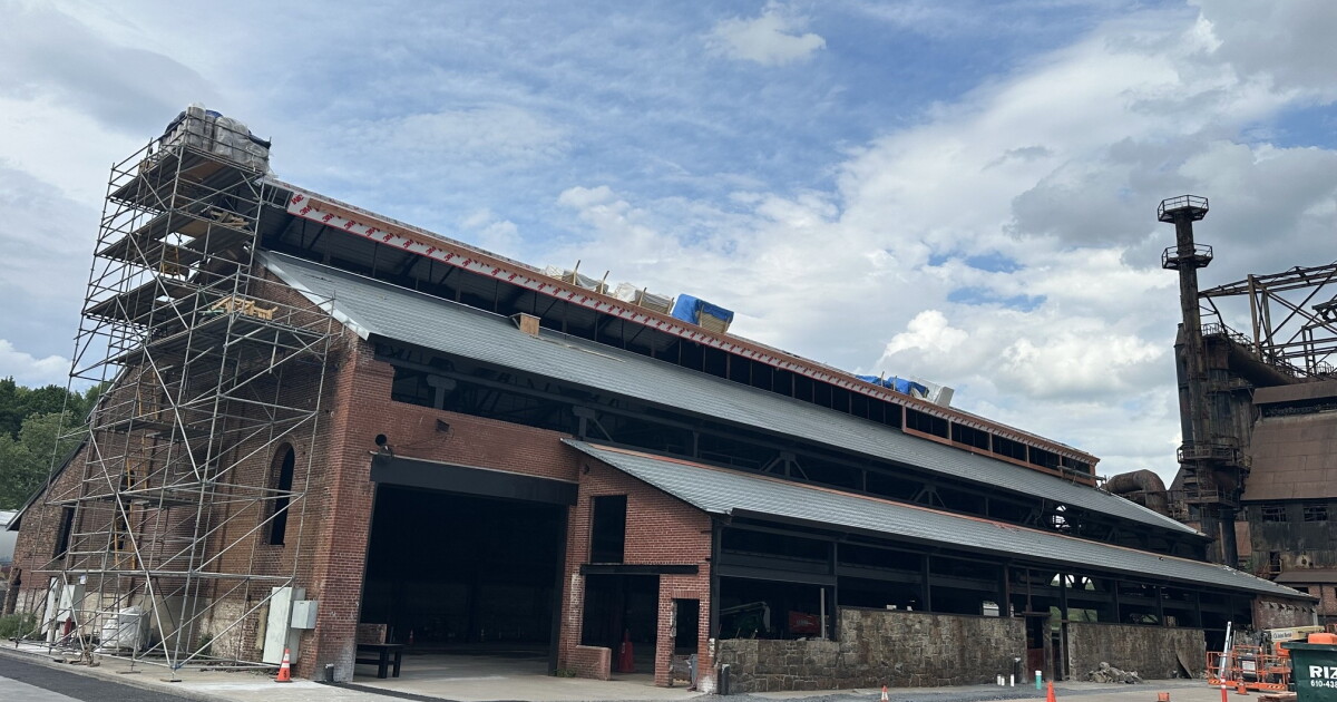 'Evolution of the SteelStacks story': Work starts to turn former Bethlehem Steel Turn and Grind shop into event center